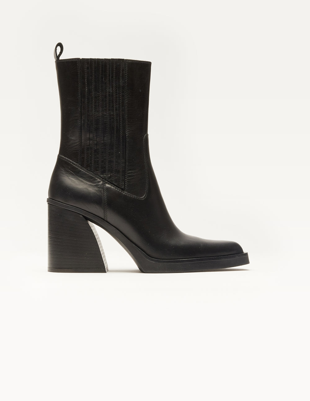 Paola ankle boots - Cuir noir