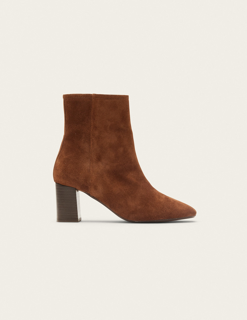 Brune ankle boots - Brown suède