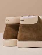 Baskets Alexis - Suède olive