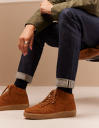 Arnaud upright baskets - Nubuck ambre