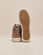 Arnaud upright baskets - Gray suede