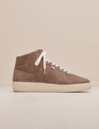 Arnaud upright baskets - Gray suede