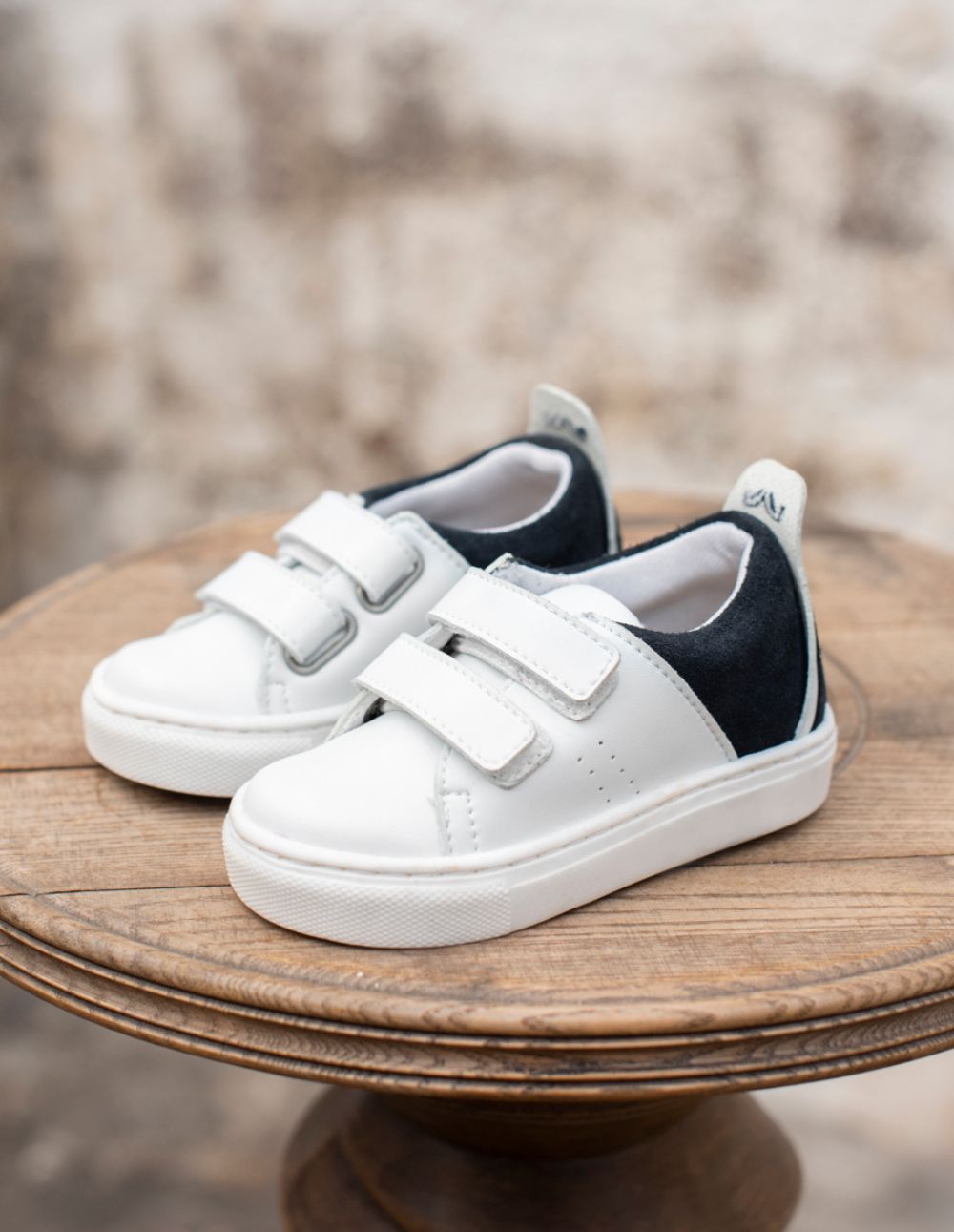 Children's Baskets René - White and marine