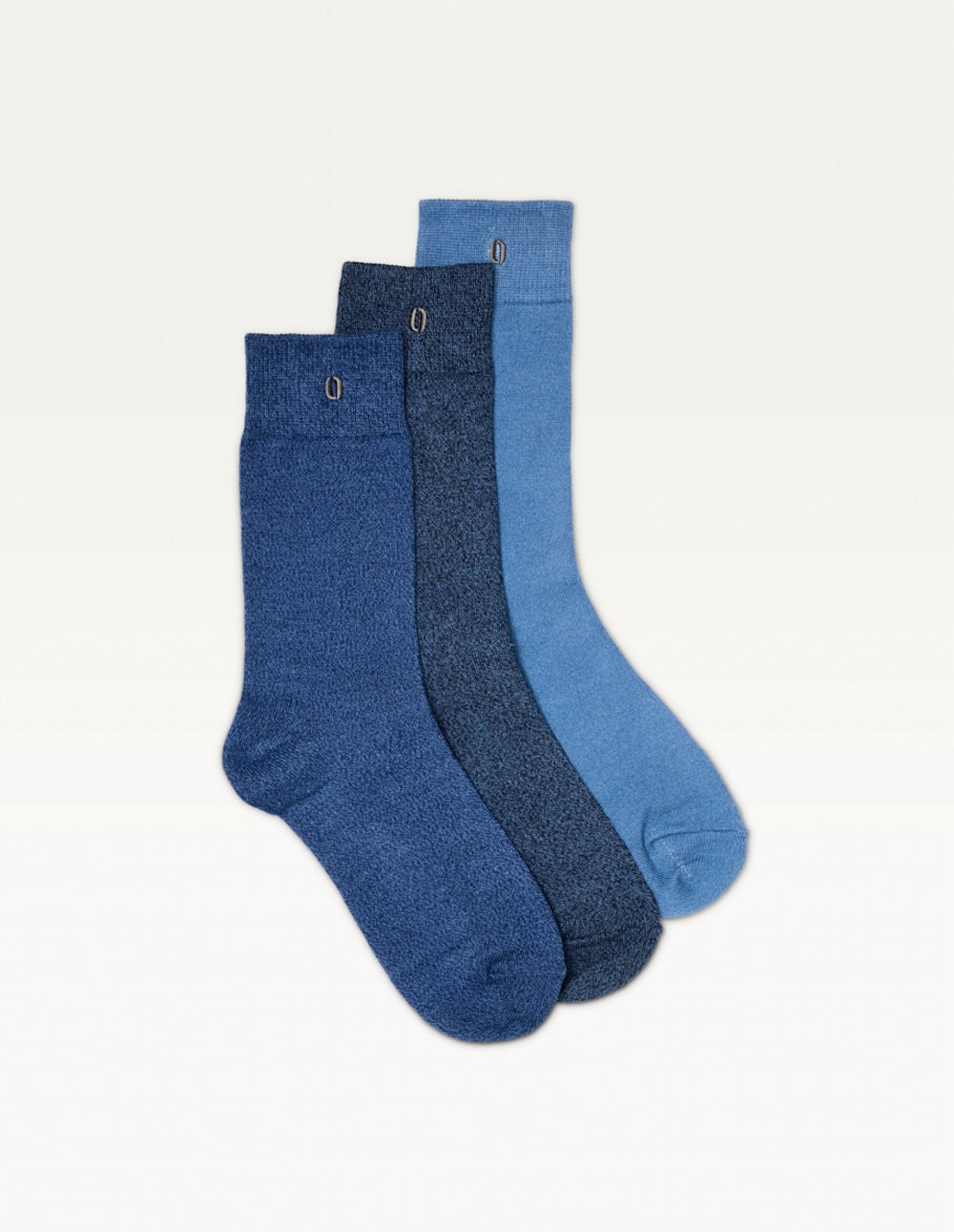 Pack of 3 Chaussettes - Chiné bleu