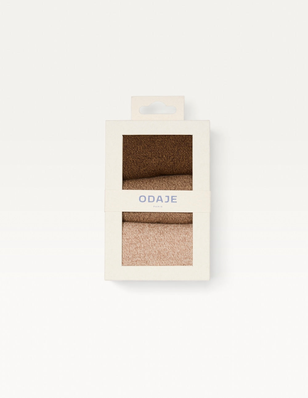 Pack of 3 Chaussettes - Brown Chiné