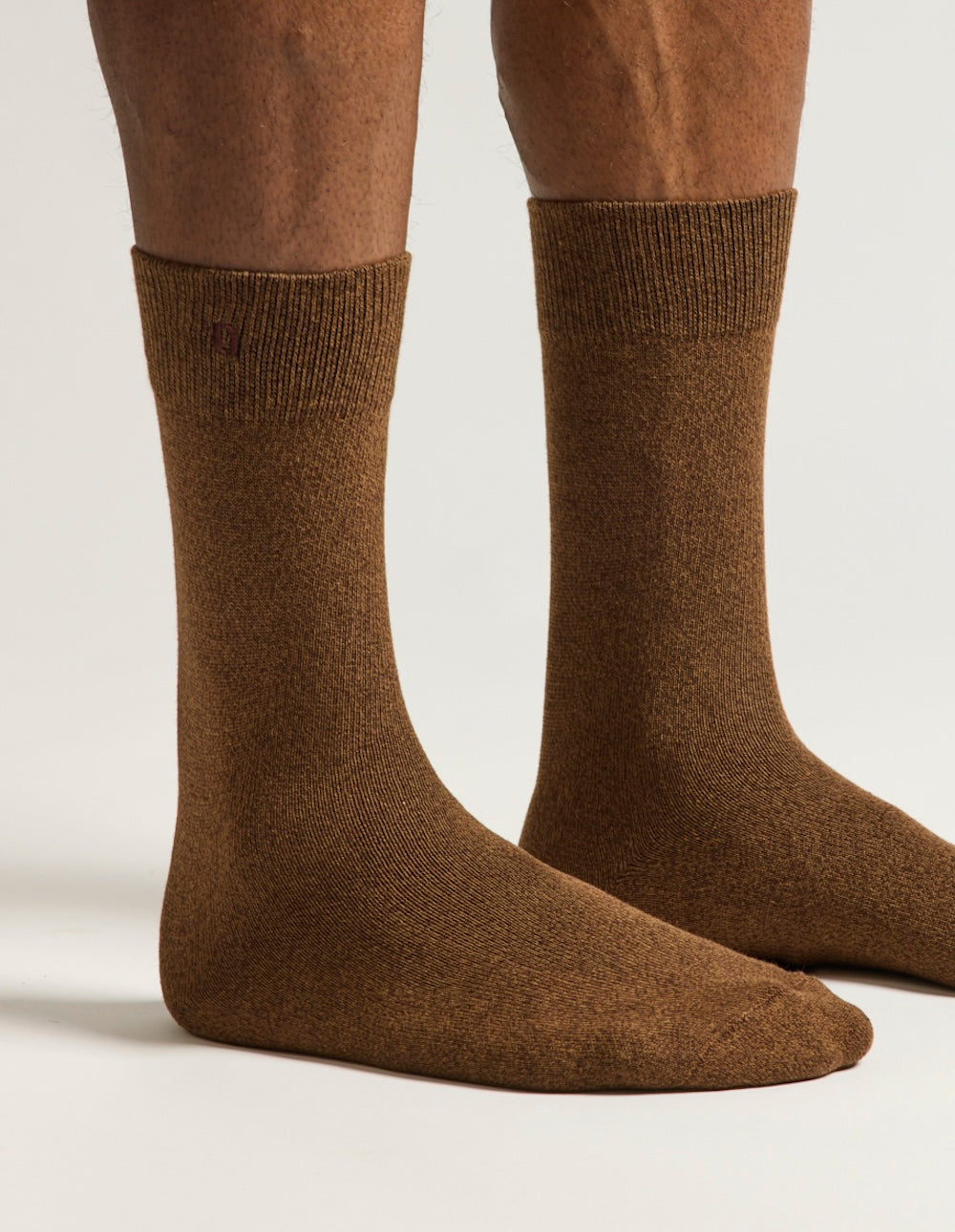 Pack of 3 Chaussettes - Brown Chiné