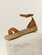 Catherine espadrilles - brown suede