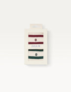 Pack of 2 Chaussettes - Sport Bordeaux sapin