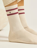 Pack of 2 Chaussettes - Sport Bordeaux sapin