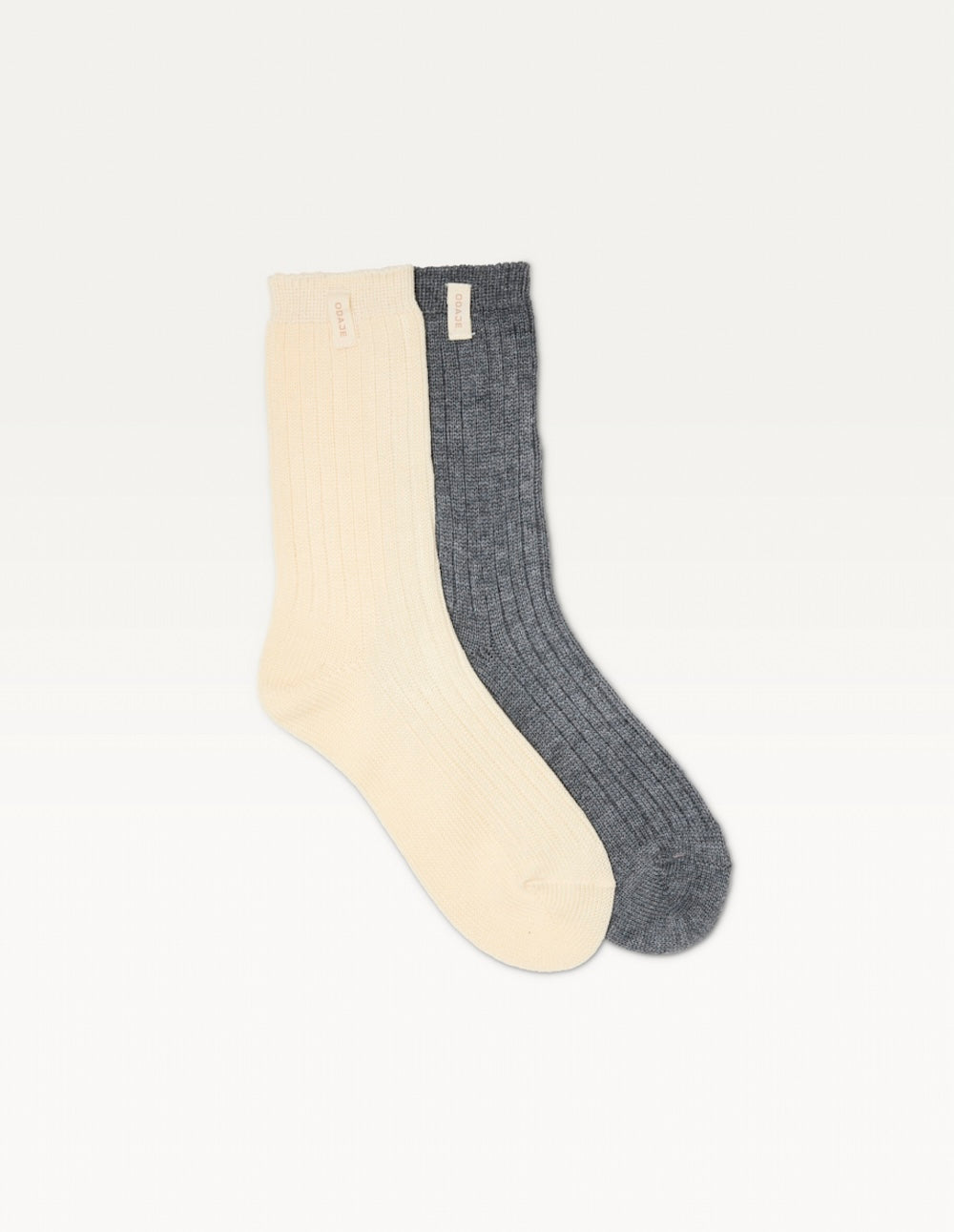 Pack of 2 Chaussettes - Épaisses écru gray Chaussettes