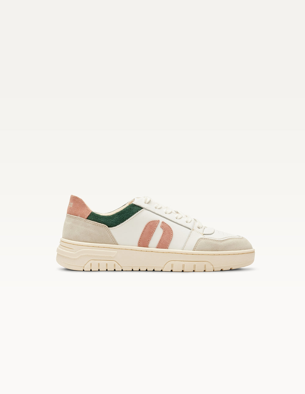 Baskets basses Nora - Gris clair blanc canard