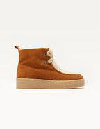 Anouck Four-Red Bottes - Amber Suede