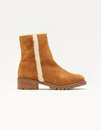 Céline Four-Red Bottes - Amber Suede