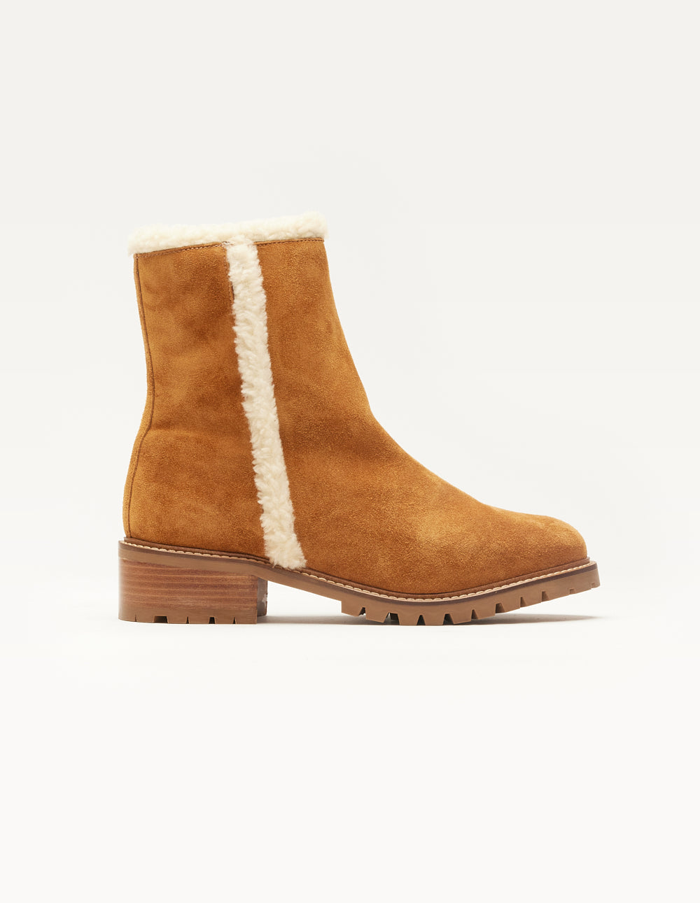 Céline Four-Red Bottes - Amber Suede