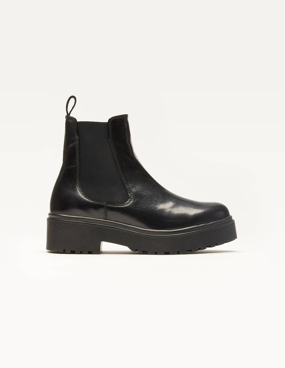 Bottines Flora - Cuir box noir