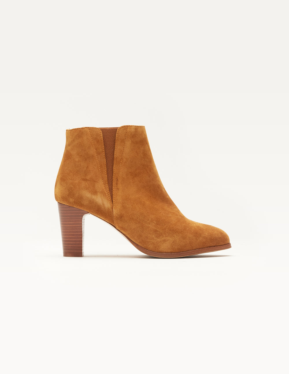 Jeanne H ankle boots - ambre suède