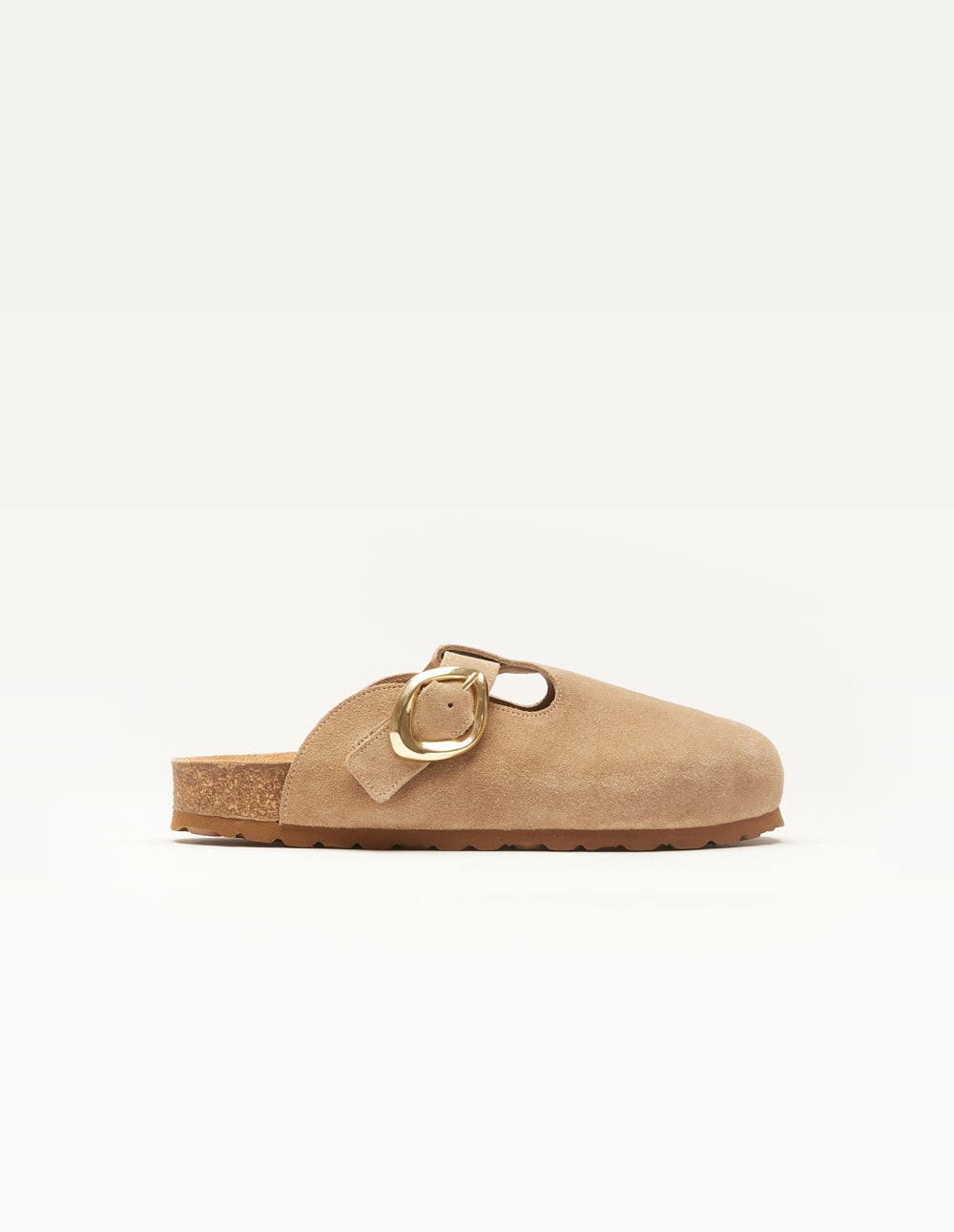 Matilda Mules - Suede taupe