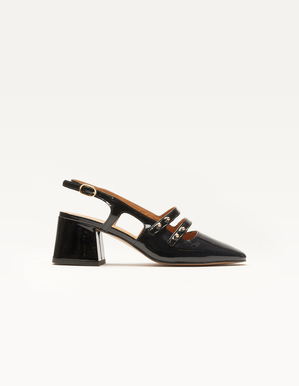 Escarpins Soline - Cuir verni noir
