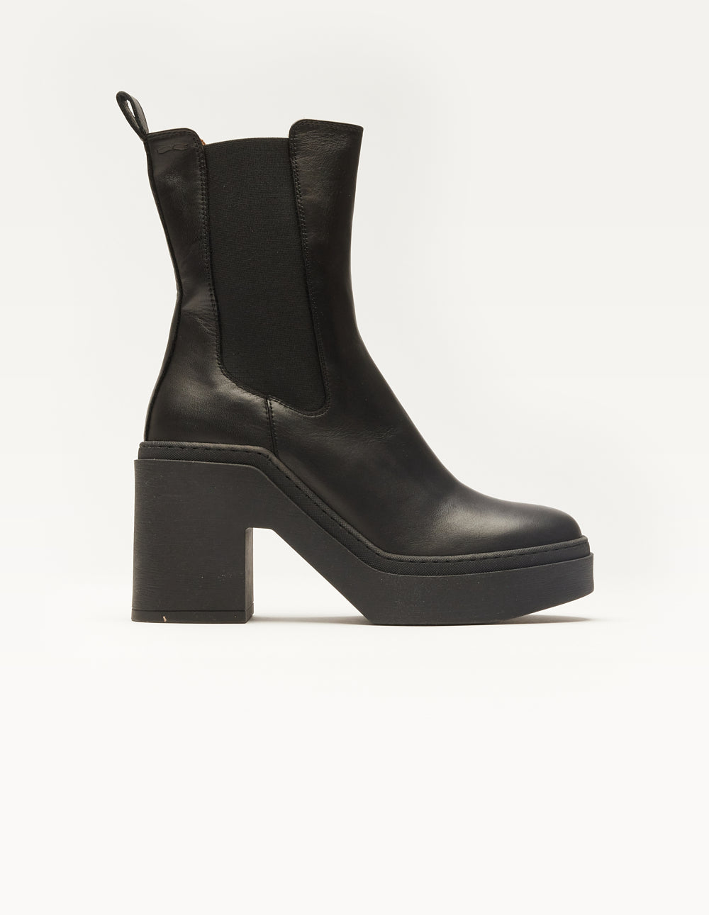 Sophie ankle boots - Cuir noir
