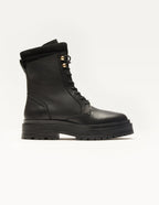 Tamara laced ankle boots - Cuir noir