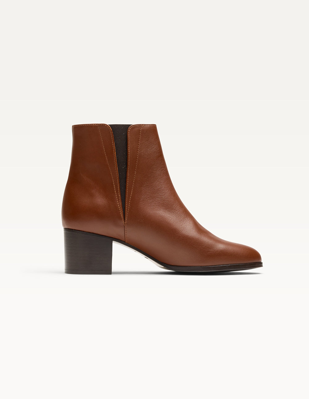 Jeanne M tall ankle boots - Brown color