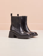 Ludivine ankle boots - Cuir noir