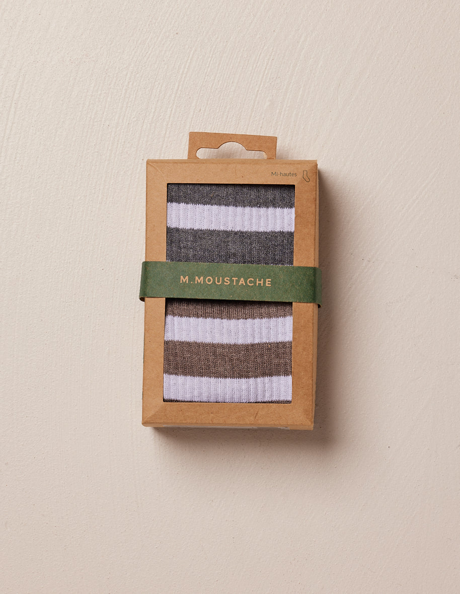Pack of 2 chaussettes - Sport Chiné brown gray