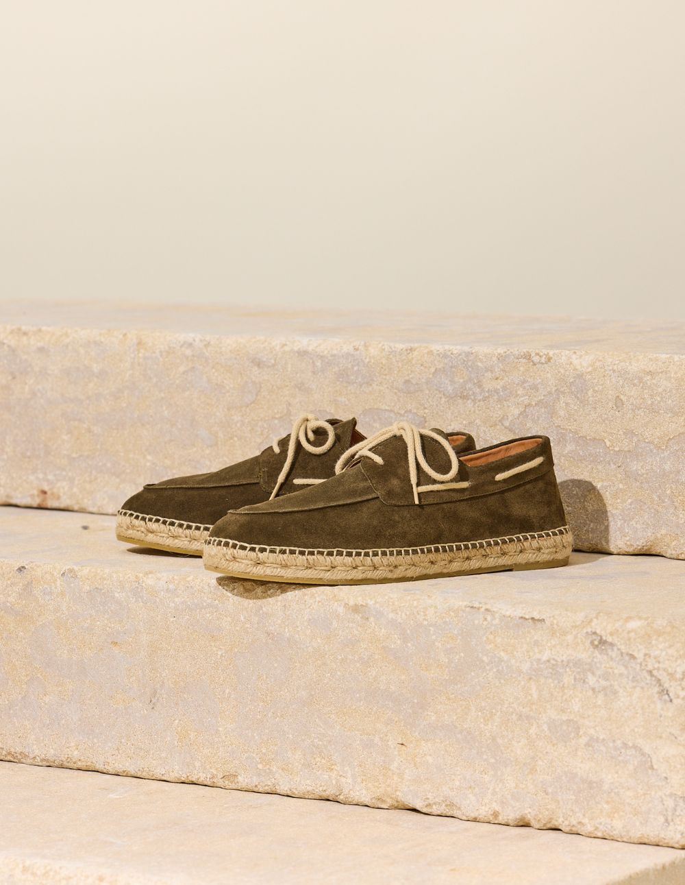 Matteo espadrilles - kaki suede