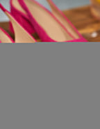 Odette pumps - Fuchsia suède