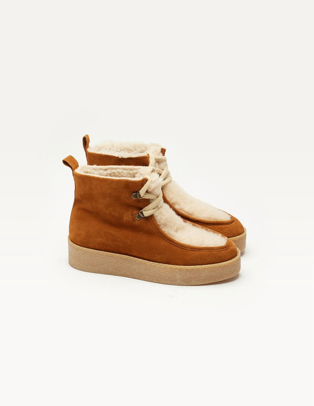 Anouck Four-Red Bottes - Amber Suede