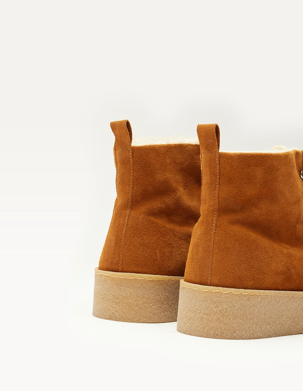 Anouck Four-Red Bottes - Amber Suede