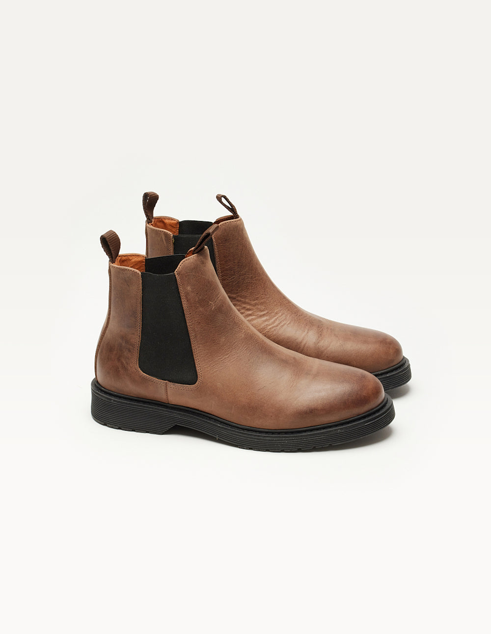 Axel Bottines - Cuir cire d'abeille brun