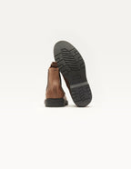 Axel Bottines - Cuir cire d'abeille brun
