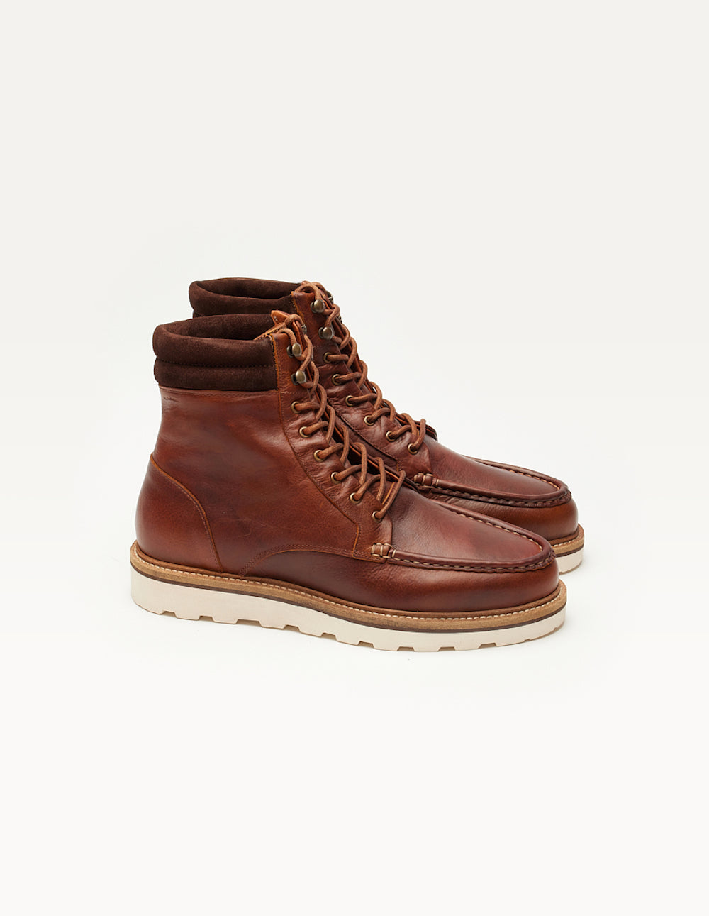 Bastien Bottines - Terracotta Pull-Up Cuir