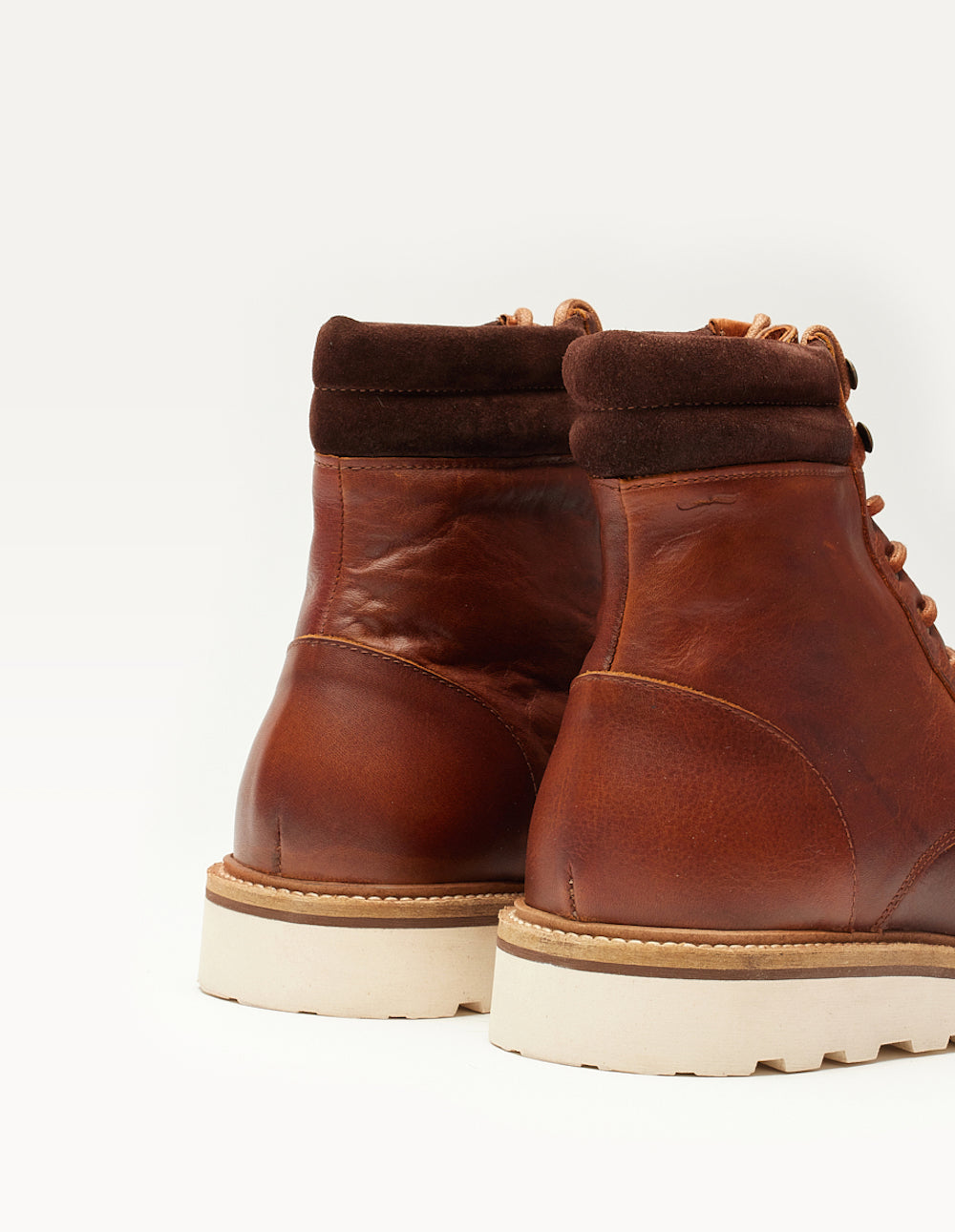 Bastien Bottines - Terracotta Pull-Up Cuir