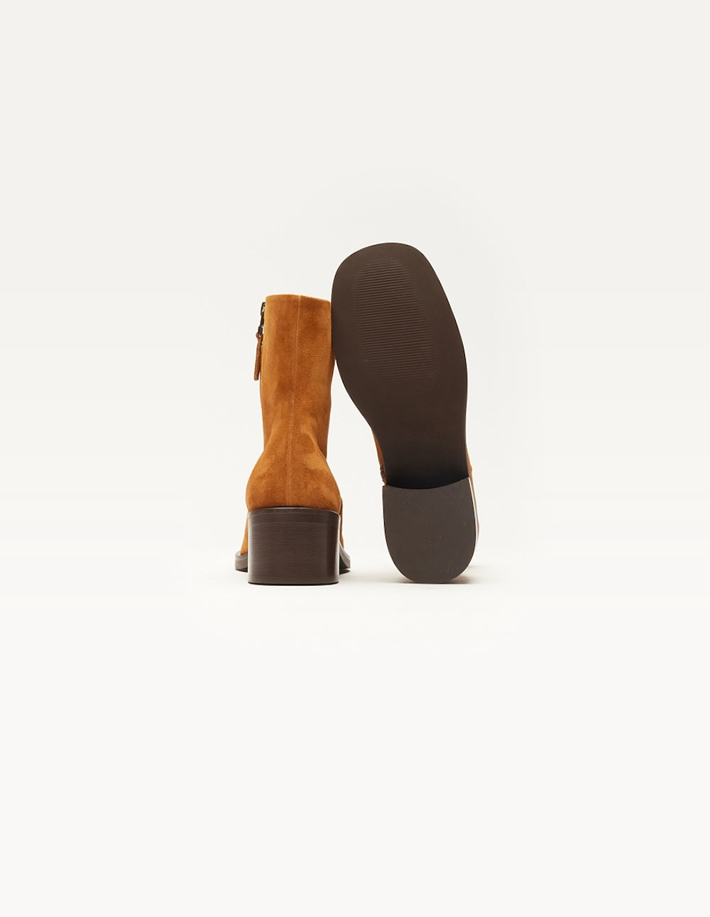Callie ankle boots - Amber suède
