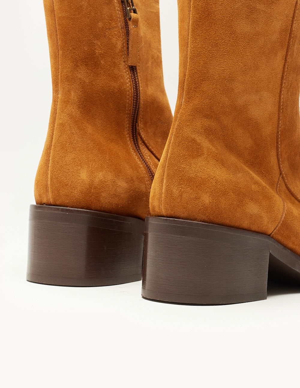 Callie ankle boots - Amber suède