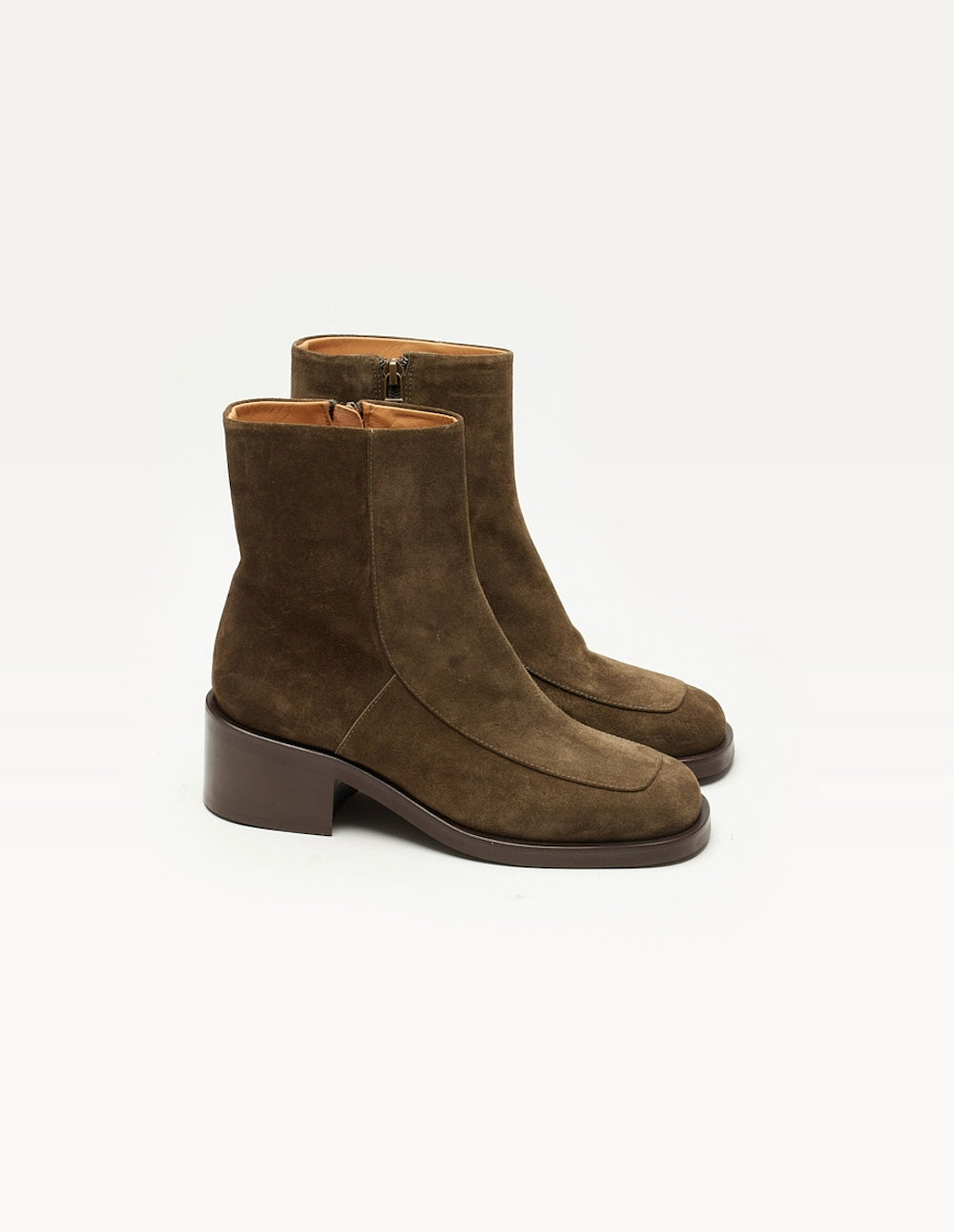 Callie ankle boots - Suède kaki