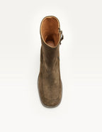 Callie ankle boots - Suède kaki