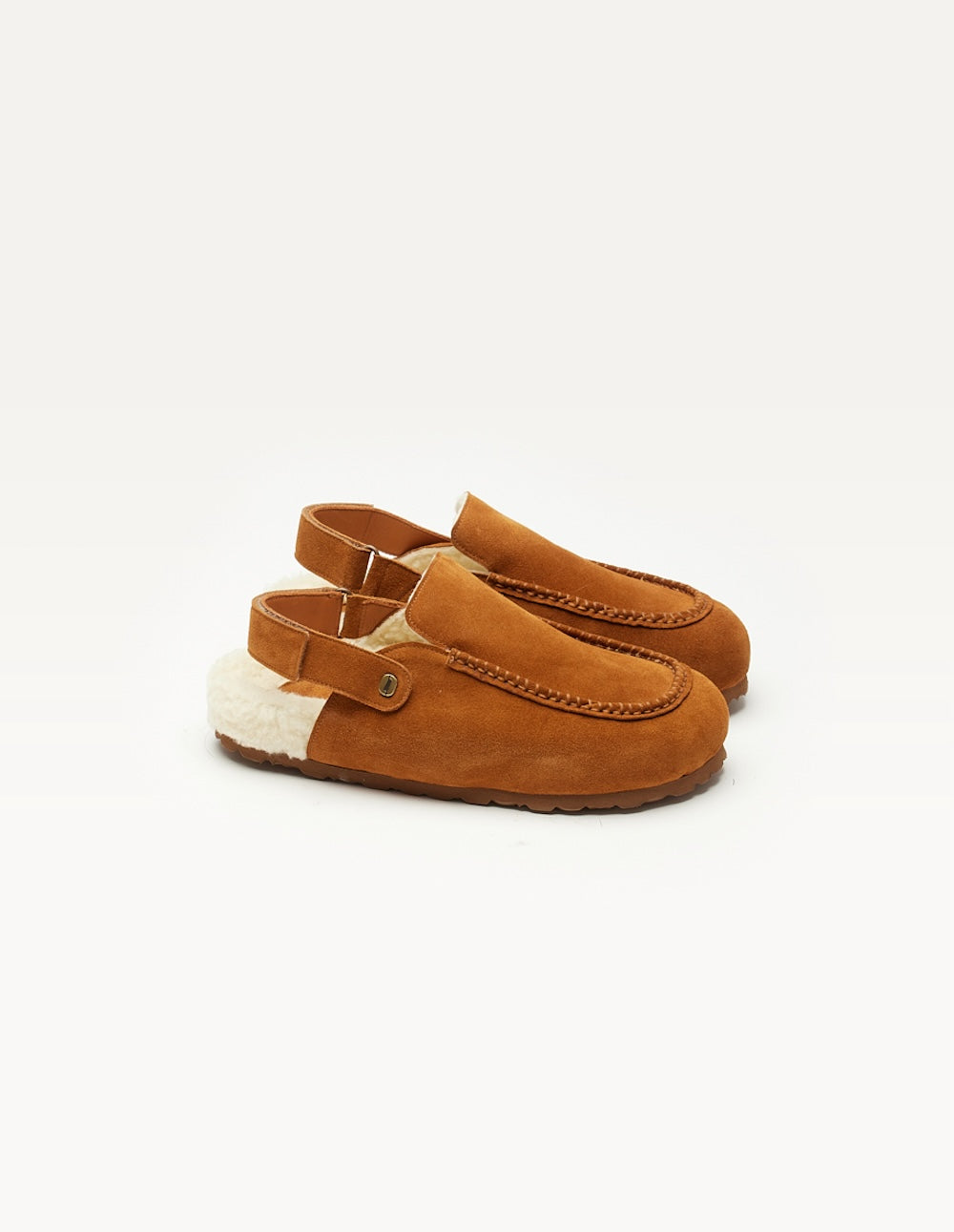 Mules Dahlia - Suede ambre