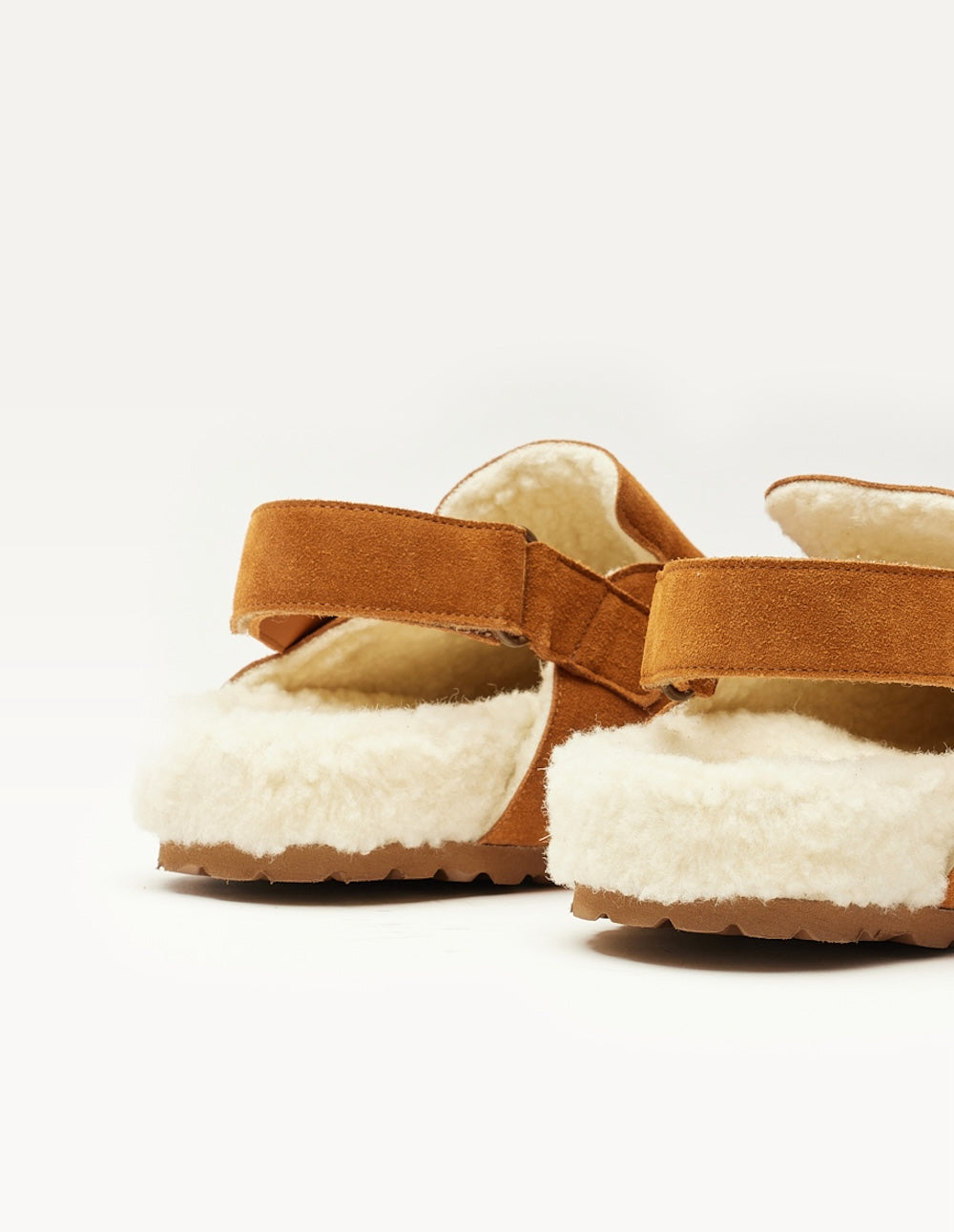 Mules Dahlia - Suede ambre