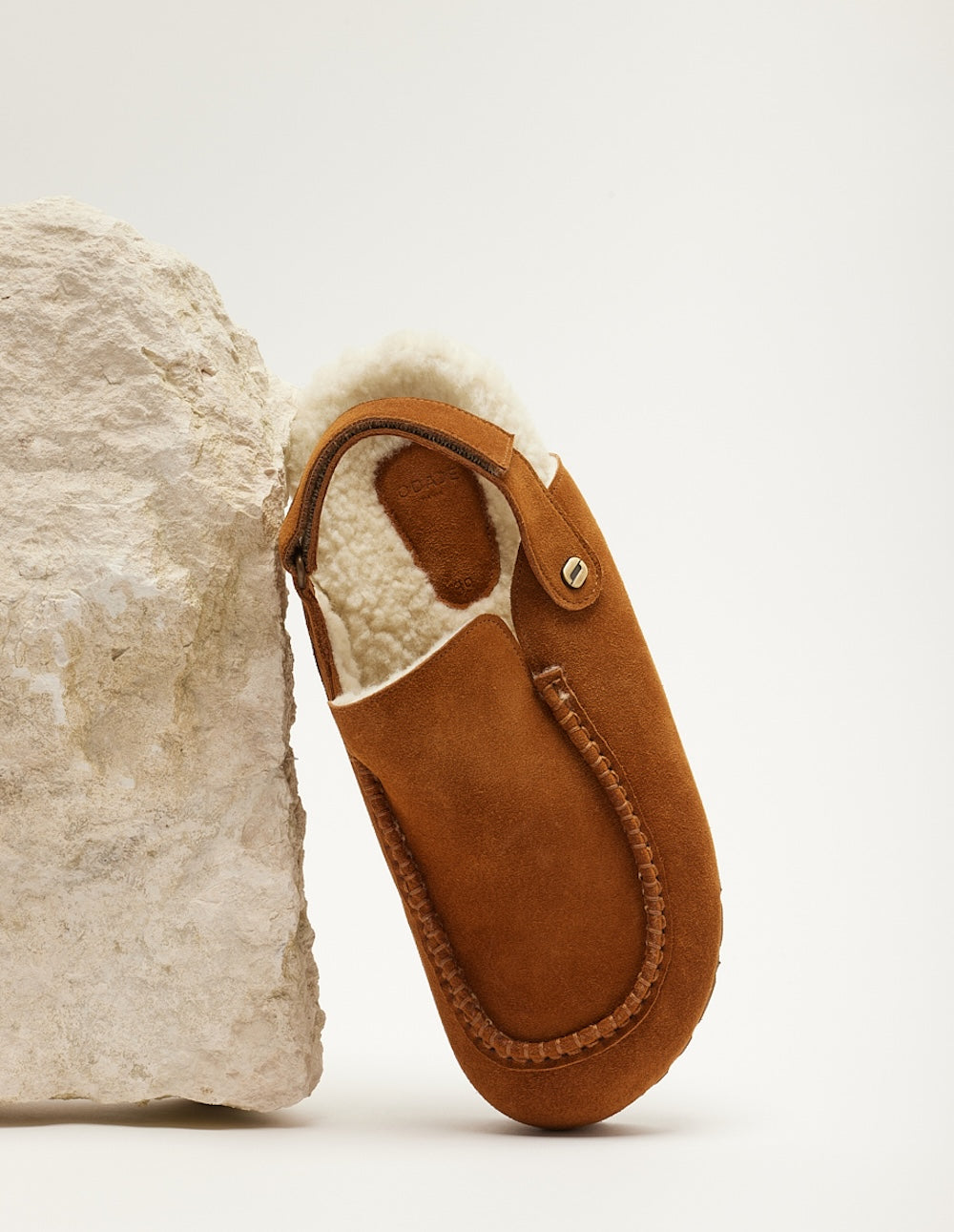 Mules Dahlia - Suede ambre