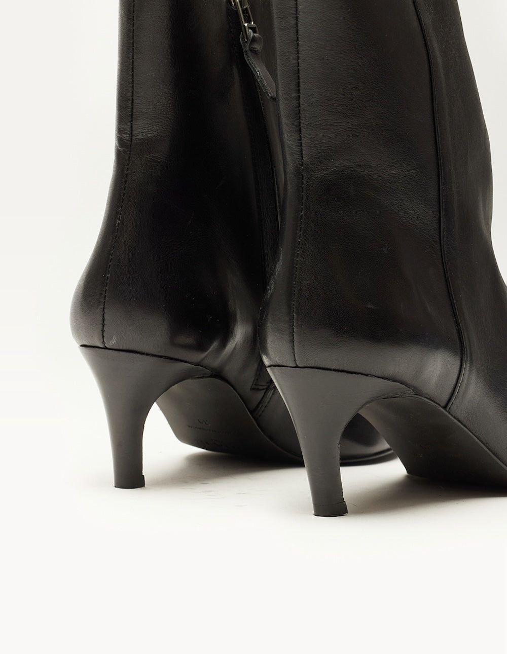Dolores ankle boots - Cuir noir