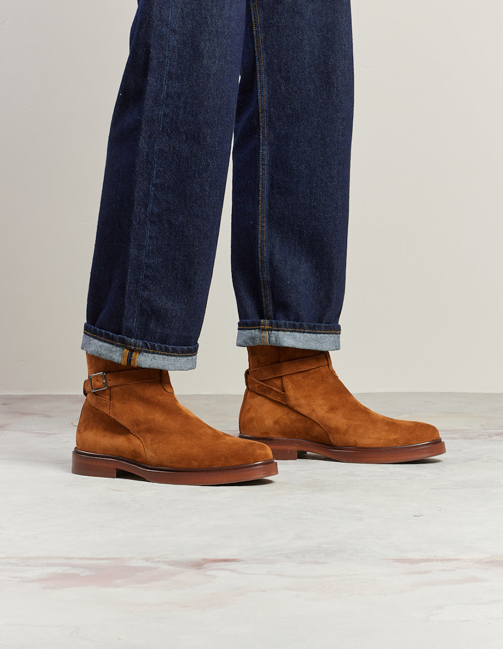 Gaetan ankle boots - brown suede