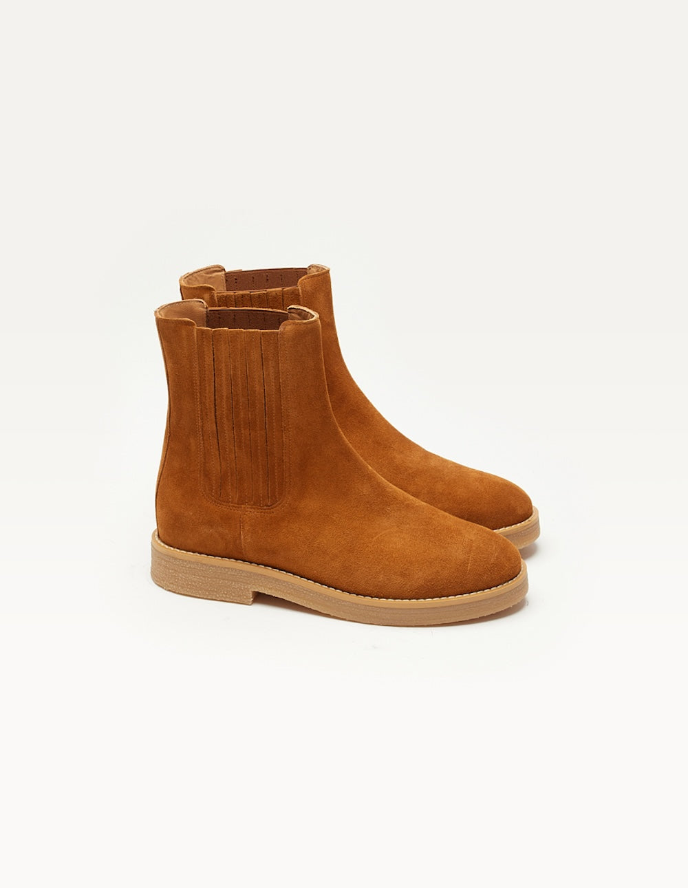 Isaure ankle boots - amber suede