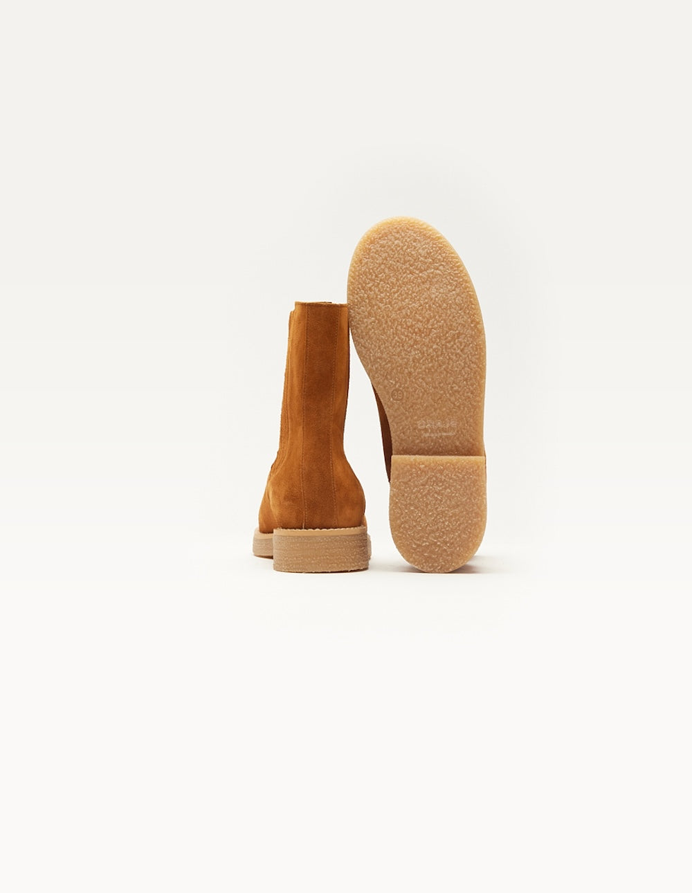 Isaure ankle boots - amber suede
