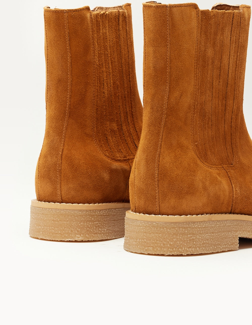Isaure ankle boots - amber suede