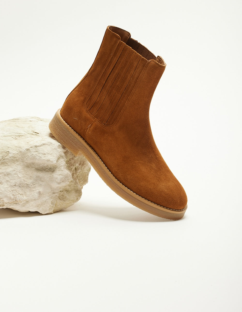 Isaure ankle boots - amber suede