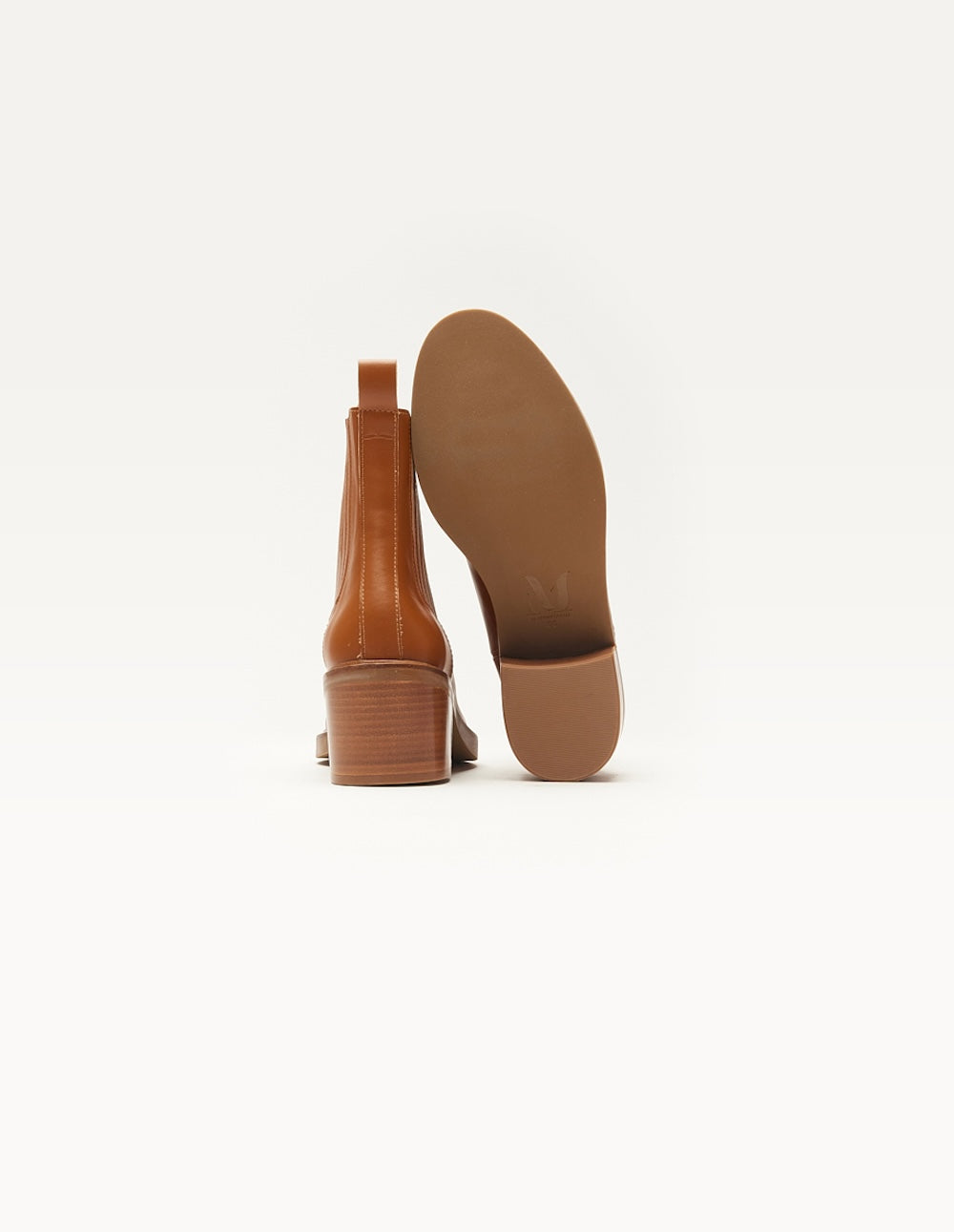 Janine ankle boots - Cuir cognac