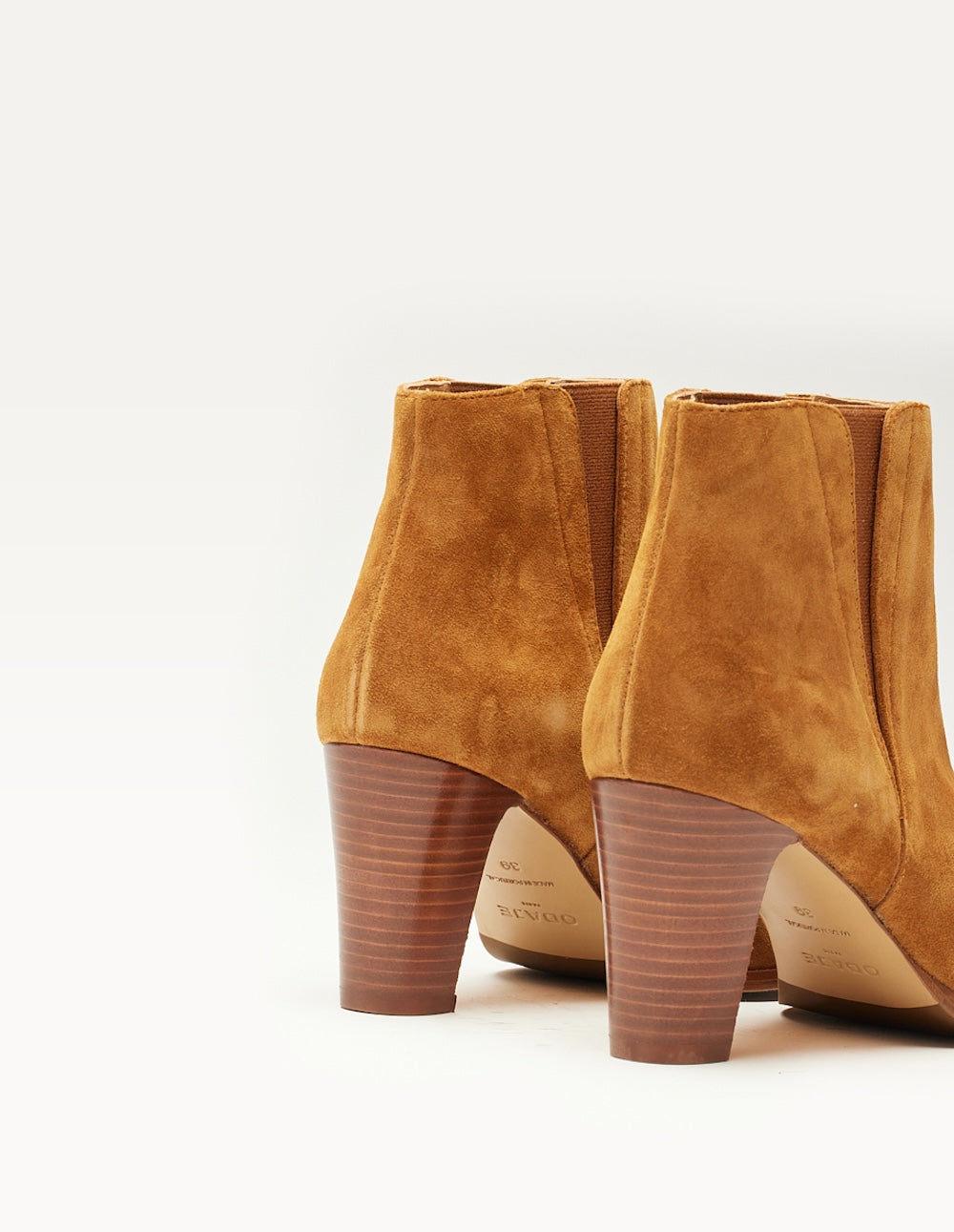Jeanne H ankle boots - ambre suède